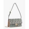 Baguette Wallet on Chain FF jacquard fabric shoulder bag