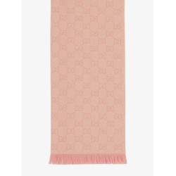Jacquard wool scarf with GG motif