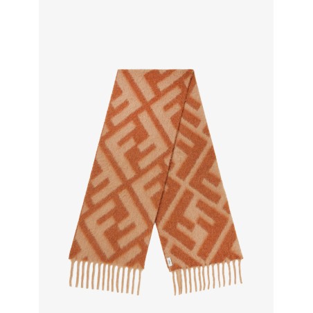 Alpaca and wool FF scarf