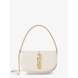 Wallet on Chain Fendigraphy leather shoulder bag