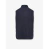 Wool and cashmere sleeveless jacket