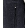 Wool and cashmere sleeveless jacket