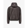 Padded reversible leather jacket