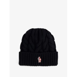 Virgin wool beanie hat
