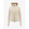 Nylon down jackt with fleece inserts