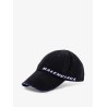 Cotton baseball hat with distressed effect