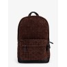 Suede backpack with Intrecciato motif