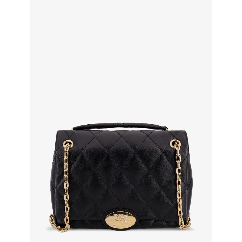 Matelassé leather shoulder bag