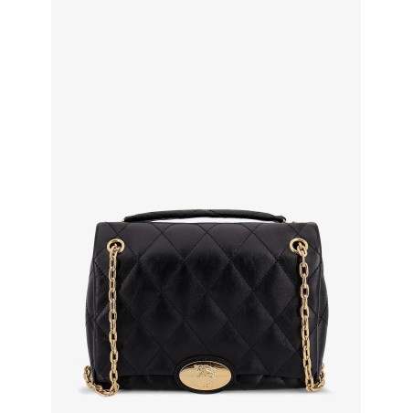 Matelassé leather shoulder bag
