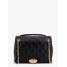 Matelassé leather shoulder bag
