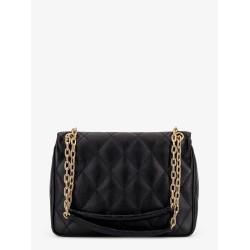 Matelassé leather shoulder bag