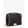 Matelassé leather shoulder bag