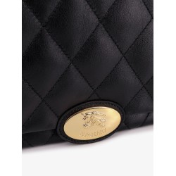 Matelassé leather shoulder bag