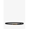 Vlogo leather belt