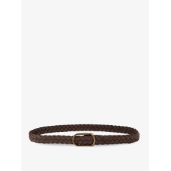 Suede woven belt