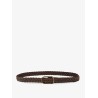 Suede woven belt