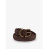 Suede woven belt