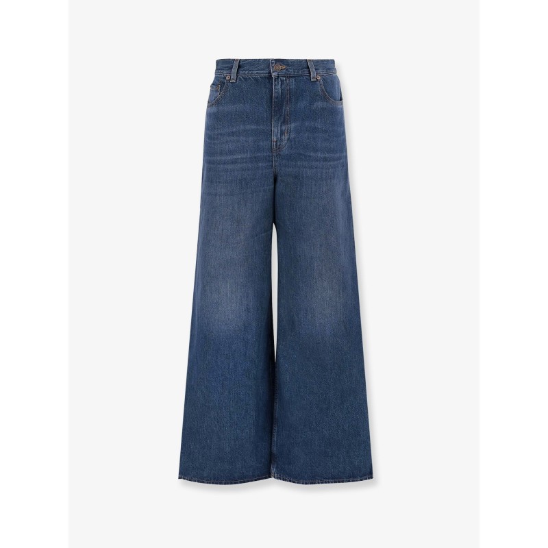 Wide leg jeans