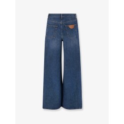 Wide leg jeans