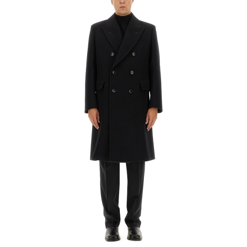 DOUBLE-BREASTED COAT