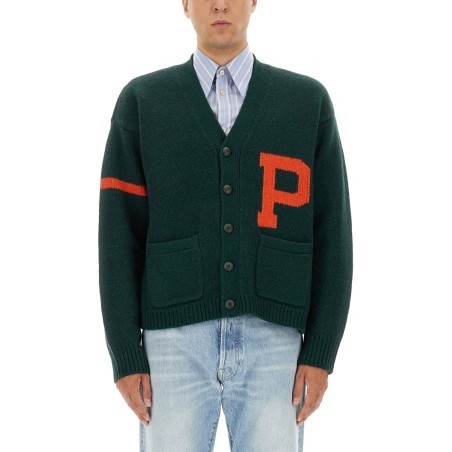 CARDIGAN WITH MAXI LETTER