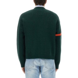 CARDIGAN WITH MAXI LETTER