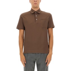 COTTON POLO SHIRT WITH POCKET