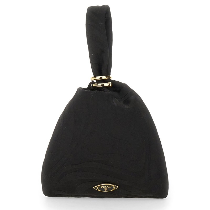 MARBLE PRINT "EMILIO" CLUTCH BAG
