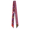 IRIS AND DIAMOND PRINT SCARF