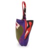 'EMILIO' SILK CLUTCH BAG WITH ORCHID PRINT