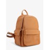 Travel leather backpack