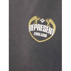 Cotton sweatshirt with distressed effect