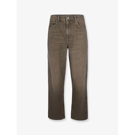 Jeans with rewashed effect