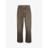 Jeans with rewashed effect