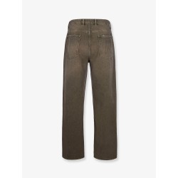 Jeans with rewashed effect