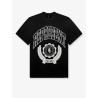 Cotton T-shirt with distressed effect