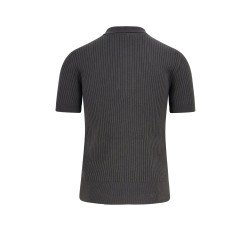 Wool and cashmere polo shirt