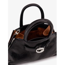 Mini Data leather shoulder bag