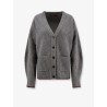 Ribbed wool cardigan