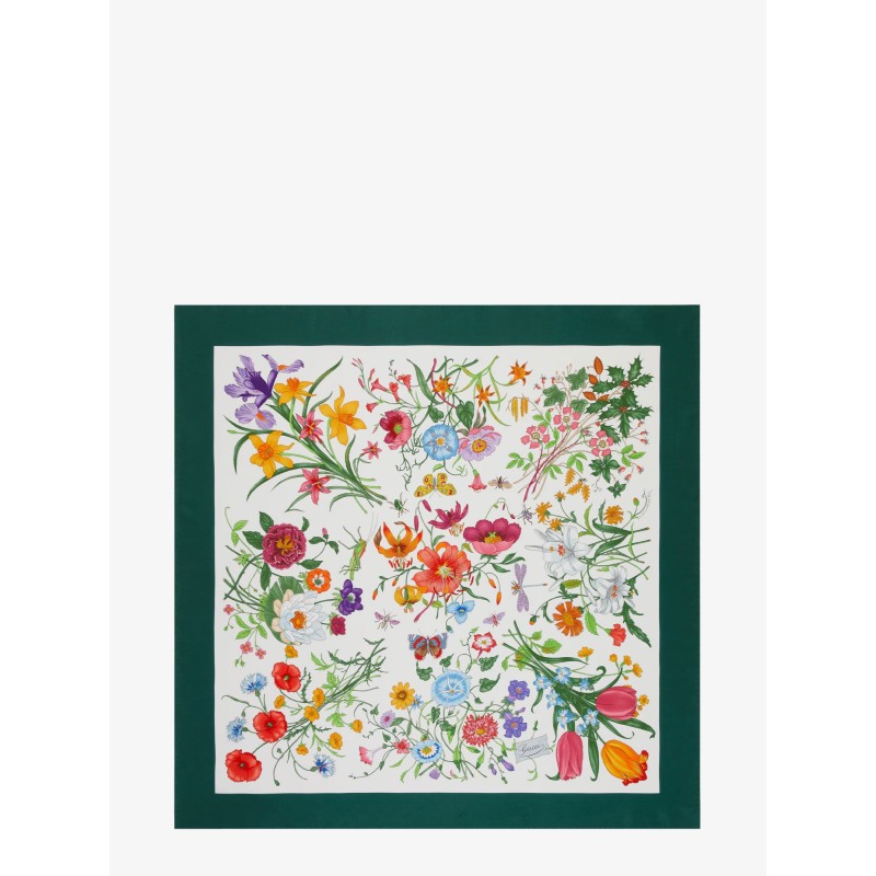 Silk twill foulard