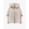Pegaso-Cwr sleeveless wool and cashmere coat