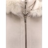 Pegaso-Cwr sleeveless wool and cashmere coat