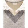 Cotton blend sweater