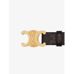 Triomphe coated canvas belt