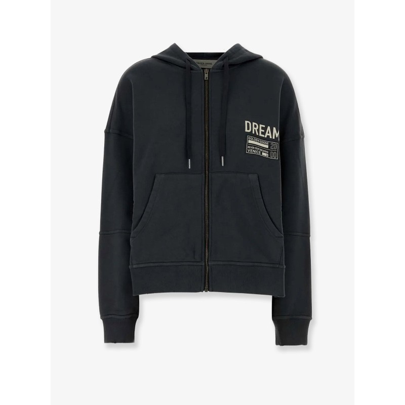 Cotton hooded sweatshirt