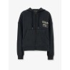 Cotton hooded sweatshirt