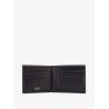 Crocodile-print leather wallet