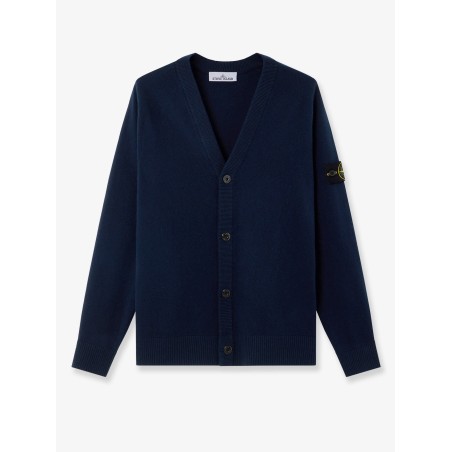 Certified virgin wool cardigan
