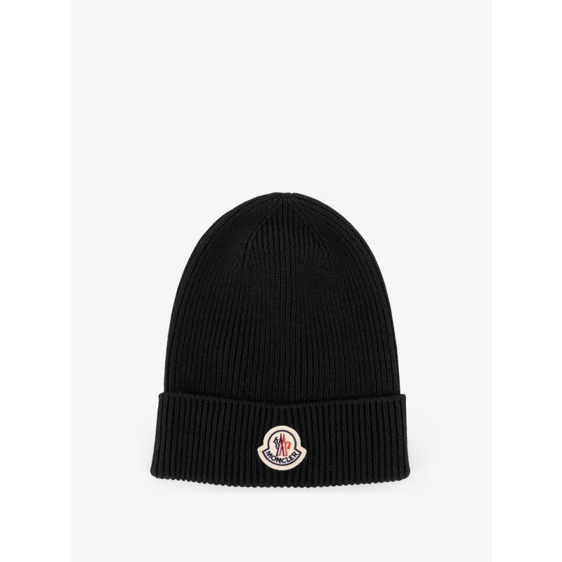 Virgin wool beanie hat