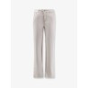 Stretch cotton trousers